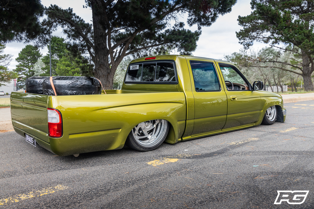 Bagged LS Toyota HiLux Mini Truck